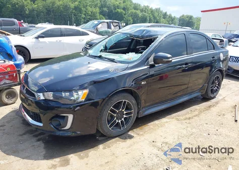 2016 Mitsubishi Lancer Es из США, поврежденный, VIN JA32U2FU0GU008362
